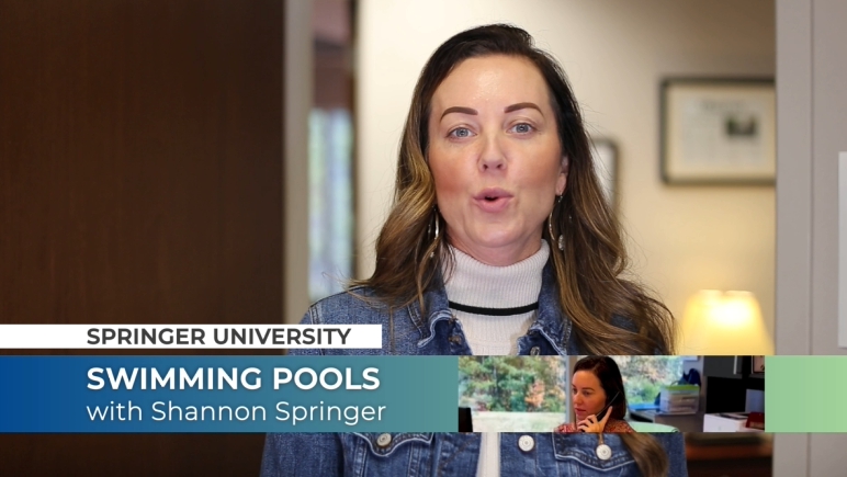 Swimming Pools insurance lesson video