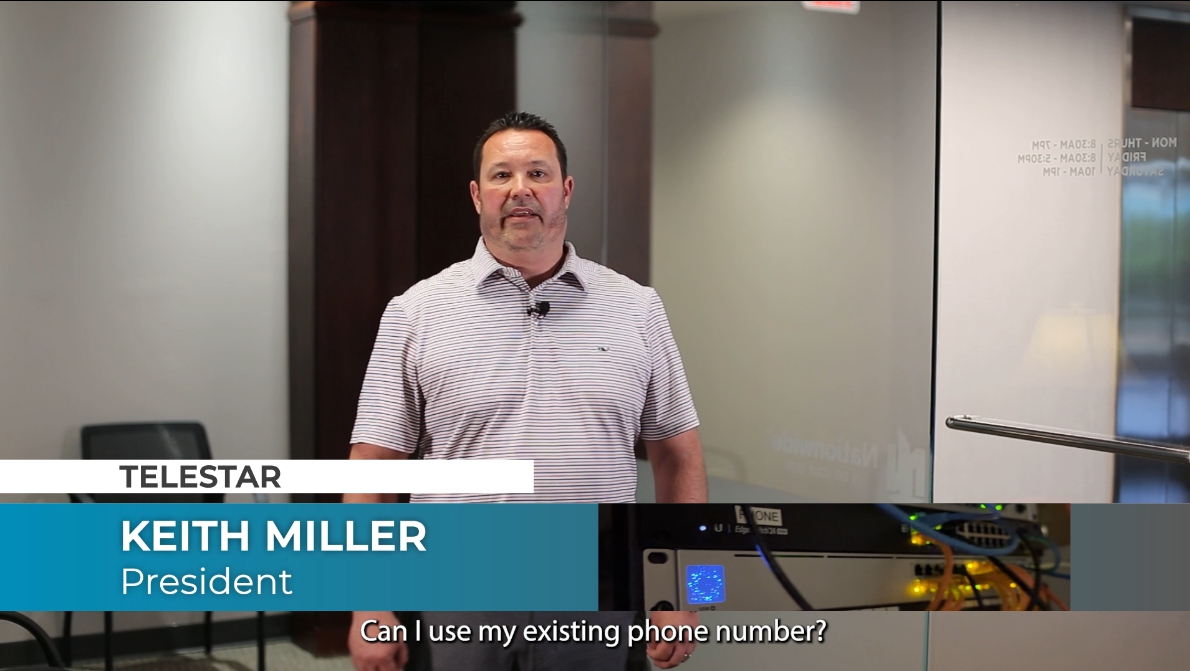 Can I use my existing business phone number insurance video