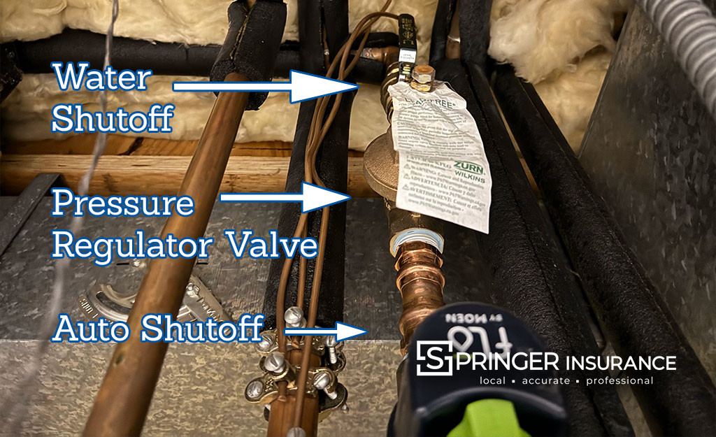 Water Shut off, PRV and Auto Shutoff Valve