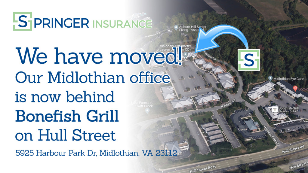 A map showing the new office behind Bonefish Grill